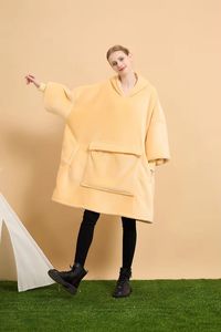 Manta con Capucha OEM de Fábrica, Suave y Cálida para Invierno, Venta al por Mayor, para Halloween, Talla Grande, Personalizable - Product Image 5