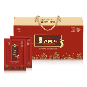 Korean 6 Year Red Ginseng Antioxidant Liquid Herbal Supplement for Adult Use 30 Sachets - Product Image 1