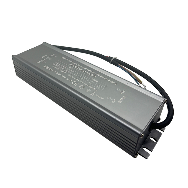 40W LED Power Supply Driver 12V/24V Dimmable DALI2 DT6 Outdoor Lighting Waterproof Flood Street Light Smart Aluminium Single