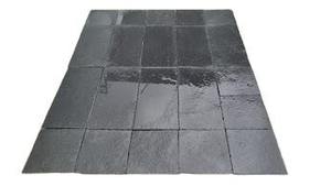 Dalles et carreaux en pierre calcaire noire de qualité supérieure, pierre calcaire noire royale, naturelle et polie, pour sols, murs et utilisations extérieures - Product Image 3