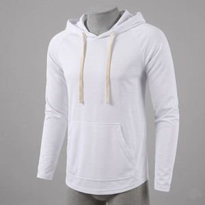 Wholesale Hoodies 100% Cotton 300g drawstring with custom logo Screen Printing Men’s Casual Streetwear <b>Athletic</b> Sweatshirts - Product Image 1