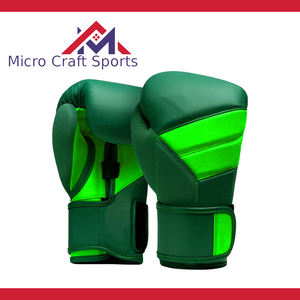 Guantes de Boxeo Profesionales Disponibles en PU y Cuero, Fabricante de Equipo y Guantes de Boxeo Personalizados, Sialkot, Pakistán - Product Image 3
