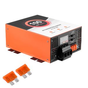 Convertitore di Potenza per Camper 100 Amp, Caricabatterie Intelligente 110V AC 12V DC Multistadio, 13V 16.5V per Sistemi Elettrici RV - Product Image 1