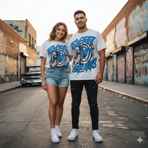 Camiseta de Manga Corta para Hombre, 100% Algodón, Estilo Oversize, con Estampado Gráfico DTG de Banda Negra, Corte Recto, Venta al Por Mayor - Product Image 3