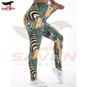 Custom Color Women Workout Compression Pants For Running & Workout Comfortable Spandex Compression <b>Leggings</b> For Ladies - Product Image 4