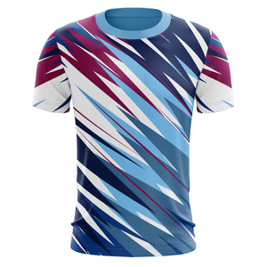 เสื้อยืดซับลิเมชั่นคุณภาพดีที่สุด ผลิตจากโพลีเอสเตอร์ 100% ทรงปกติ สไตล์ฮิปฮอป ดีไซน์ใหม่ รับผลิตเสื้อซับลิเมชั่นตามสั่ง - Product Image 4