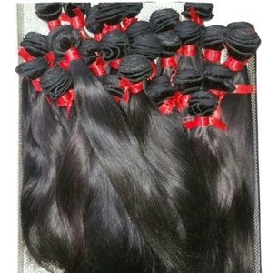 เรามีผมต่อแบบดิบ 100% ไม่ผ่านการแปรรูป Genius Weft หนาแน่นและสุขภาพดี ราคาโรงงานขายส่ง - Product Image 6