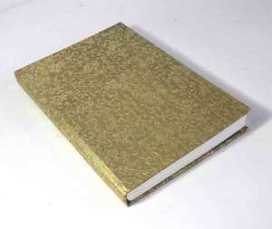 Cuadernos de Papel de Algodón Reciclado Hechos a Mano, Metálicos Dorados, Personalizados, para Estudiantes, Diarios - Product Image 2