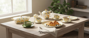 Cazuela Rectangular de Porcelana Blanca, Apta para Horno y Lavavajillas, Multifuncional, con Tapa, para Comidas Familiares, No Tóxica - Product Image 4