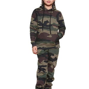 HAWK EYE Sports - Chándal Deportivo 2 en 1 para Niños, Unisex, Ecológico, Transpirable, de Poliéster/Algodón, con Capucha, Cintura Elástica, Informal de Verano - Product Image 1