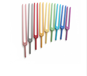 Nuevo juego de diapasones Solfeggio de 174 Hz, 285 Hz, 396 Hz para instrumentos de sanación por sonido - Product Image 3