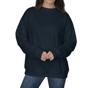 Sudadera Oversize de Cuello Alto para Mujer, Estilo Urbano Relajado, Ropa Casual Moderna y Cómoda - Product Image 1