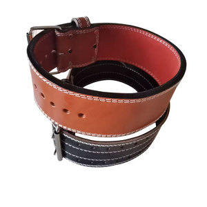 High Quality Genuine <b>Leather</b> Weightlifting Belt 10mm Fitness and Weightlifting Protection Belt 2026 - Product Image 5