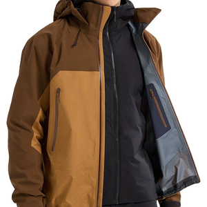 Chaqueta Softshell Personalizada para Hombre 2026, Cortavientos, Impermeable, Ecológica, con Cuello Alto y Capucha, para Invierno y Trabajo - Product Image 4