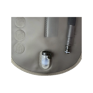 Poche à eau d'hydratation extérieure durable et écologique en TPU de 2 L, qualité alimentaire, avec tuyau détachable pour la randonnée et le vélo - Product Image 6