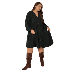 Vestido Midi Estampado para Mujer, Vestido Casual de Verano con Corte en A, Venta al por Mayor - Product Image 2