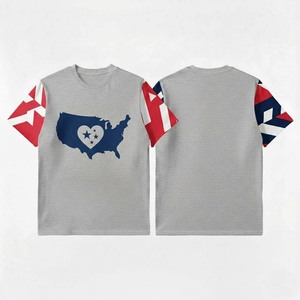 Camiseta de Algodón Grueso Oversize para Hombre, Estampada, Manga Corta, Diseño Gráfico Hip Hop, Tendencia Europea 2026 - Product Image 5