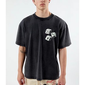Camiseta de alta calidad para hombre, 100% algodón, personalizada, informal, de verano, a la moda, de color sólido. - Product Image 1