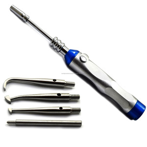 Juego de Herramientas de Precisión para Extracción de Coronas y Puentes Dentales, Acero Inoxidable, Instrumentos Quirúrgicos Manuales Ergonómicos con Certificación CE - Product Image 5