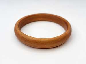 Bracelets en bois unisexes, style classique rond, finition naturelle, pour fêtes chrétiennes, modèle MN Exports India MNE-2510 - Product Image 3
