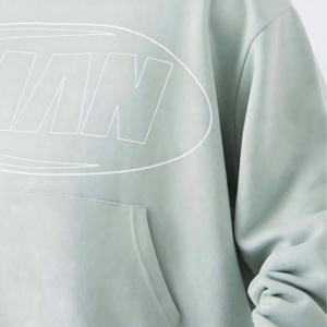 Sudaderas con Capucha Gris Claro, Diseño Minimalista, Tela Suave, Cómodas para Uso Diario, Estilo Urbano Esencial, Corte Relajado - Product Image 3