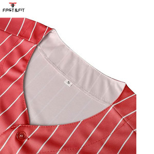 เสื้อเบสบอล ชุดกีฬาบุรุษ ชุดทีม เสื้อระบายอากาศได้ดี - Product Image 4