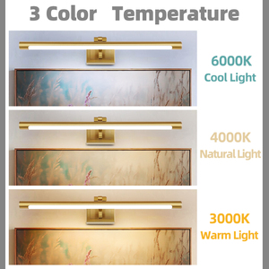โคมไฟติดผนังอะลูมิเนียมอัลลอยด์แบบมินิมอล ควบคุมด้วยระบบสัมผัส LED แสงวอร์มไวท์ 3500K ปรับความสว่างได้ เหมาะสำหรับห้องนอน - Product Image 3