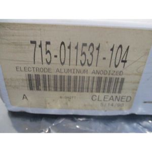 ÉLECTRODE LAM 715-011531-104, ALUMINIUM, ANODISÉE - Équipements et pièces semi-conductrices de renommée mondiale à la fois fiables et durables - Product Image 1