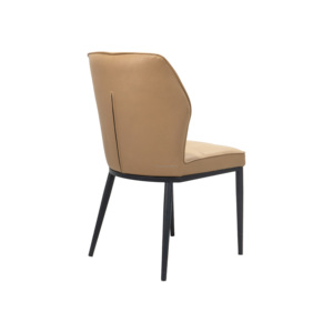 Silla Moderna de Cuero, Color Personalizado, Estilo Francés Minimalista Tradicional, Cuero/Metal/Madera/PU, Ajustable, Plegable, para Salón de Belleza - Product Image 5