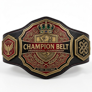 Ceintures de championnat personnalisées OEM ODM de qualité supérieure, prix d'usine, conception de logo personnalisée, fournisseur de récompenses - Product Image 1