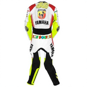 Traje de Carreras MotoCP Ramaha 1 Pieza de Cuero Vacuno/Canguro para Moto/Traje de Motociclismo para Piloto - Product Image 2