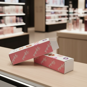 Biodegradable Lipstick Packaging <b>Paper</b> <b>Box</b> with Custom Print | Small Cosmetic Gift <b>Box</b> Cardboard Display Packaging India Premium - Product Image 3
