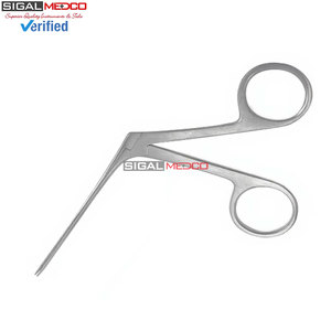 Micro-pince alligator dentée de précision, instrument chirurgical ophtalmique, pince médicale ORL, outil de préhension fine, qualité allemande - Product Image 4