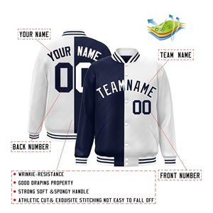 Wholesale Custom Design Blank Baseball <b>Jacket</b> Custom Varsity Sweater Winter Casual Outdoor <b>Workout</b> Woolen Thick Unisex - Product Image 4