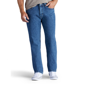 Jeans Rectos de Algodón 100% para Hombre, Personalizados OEM, Lavado Ácido, Cintura Media, Transpirables, Largura hasta la Rodilla, Casuales, con Spandex, para Estampado a Cuadros - Product Image 6