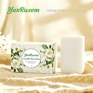 Wholesale Camellia <strong>Flower</strong> <strong>Soap</strong> Gentle Face &amp; Body Moisturizing Cleansing Beauty <strong>Soap</strong> for All Skin Types Daily Use - Product Image 2