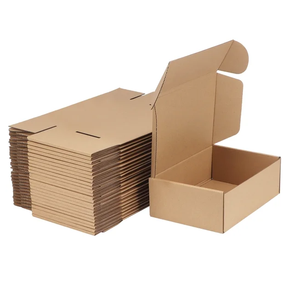 Caja de cartón marrón de 3 capas para envíos, 6 x 3 x 3 pulgadas, embalaje de envío duradero, caja pequeña de cartón protectora para productos - Product Image 2