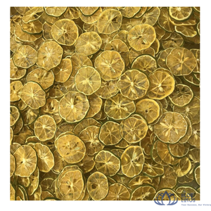 HOT SELLING Blue Lotus Farm Natural AD Process <b>Dried</b> <b>Lime</b> Slices Sour Vacuum Pack Cocktail Drink Garnish Detox Tea Beverage - Product Image 1