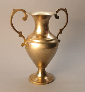 Brass Antique <b>Vase</b> with Handle Shiny Silver Finished Metal Crafted Handmade <b>Vase</b> for Sale Antique Design Hot Selling <b>Vase</b> - Product Image 5
