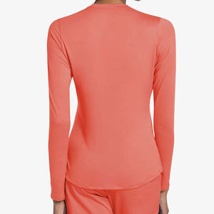 Uniformes Médicos de Manga Larga, Camisetas Modernas para Doctoras, Camisetas para Usar Bajo el Uniforme, Uniformes de Enfermería para Mujer para el Verano - Product Image 6