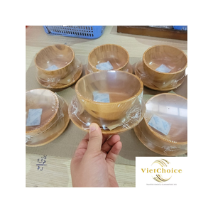 Vietchoice Handcrafted Bamboo Bowl Premium Natural Serving Dish for Kitchen Dining and Global Wholesale Market - Product Image 5