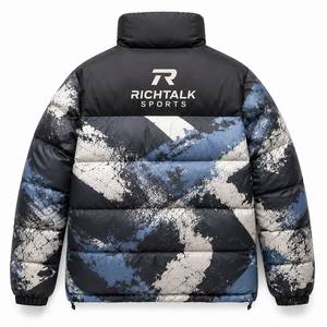 Chaqueta de Invierno para Hombre, Estilo Nuevo, con Cuello Alto, Logotipo Frontal, Tejido Suave y Cálido, Cómoda, Duradera, Transpirable y Ecológica - Product Image 2