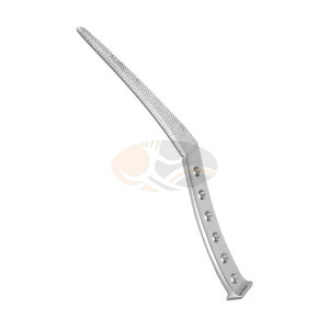Râpe chirurgicale orthopédique manuelle Austin Moore pour la préparation osseuse, à tige étroite et standard, en acier inoxydable de haute qualité, pour Thompson - Product Image 3