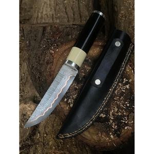 Cuchillo Jexmoo de Acero de Damasco Hecho a Mano con Funda de Cuero, Hoja de 13 Pulgadas con Empuñadura de Cuero Premium - Product Image 5