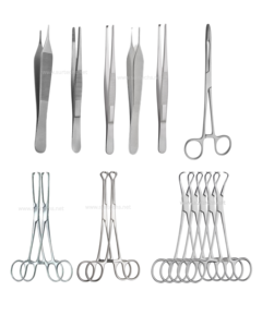 Ensemble d'instruments pédiatriques de base complet, 56 pièces, en acier inoxydable, instruments de chirurgie pédiatrique certifiés CE - Product Image 3