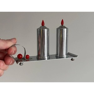 Juego de Saleros y Pimenteros de Acero Inoxidable con Bandeja, Herramientas Duraderas para Hierbas y Especias, Solo Lavar a Mano - Product Image 1
