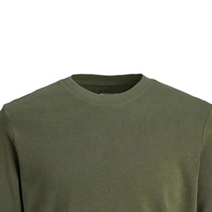 Sudadera de Mujer con Cuello Redondo, Bordado Frontal, Color Sólido, Felpa, Holgada, Informal, para Otoño e Invierno, 100% Algodón, Precio Económico - Product Image 4
