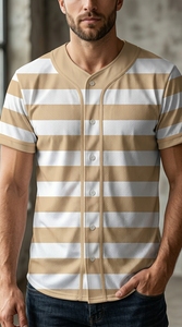 Men Baseball Jersey Full <b>Button</b> Shirt Sports Casual Wear Breathable Lightweight Training Athletic Team Top Unisex - Product Image 6
