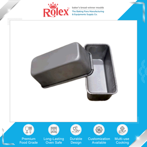 Exportador Indio Vende Bandeja para Pastel de Acero Aluminizado de Alta Calidad para Uso Industrial en Hornos, 150x140x68x58x65mm, Sin Costuras - Product Image 2
