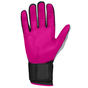 High Quality Right-Handed Baseball Batting Gloves Anti-Slip Grip Durable Leather Palm Comfortable Fit Professional Training <b>Game</b> - Product Image 3